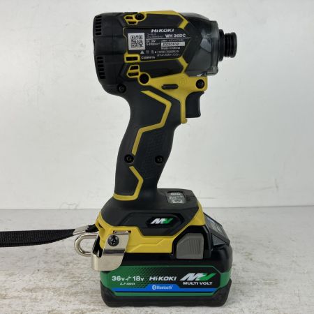ЗЗ HiKOKI ハイコーキ 36v インパクトドライバ バッテリーx2 充電器 ケース付 WH36DC デザートイエロー