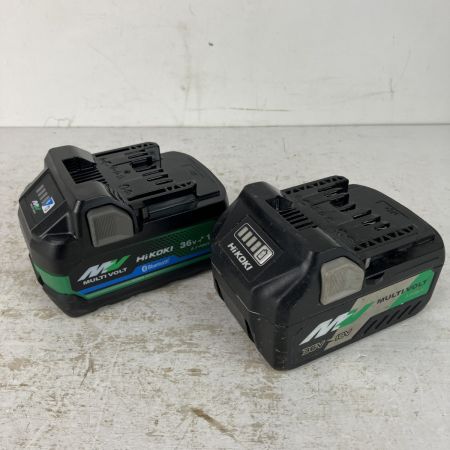 ЗЗ HiKOKI ハイコーキ 36v インパクトドライバ バッテリーx2 充電器 ケース付 WH36DC デザートイエロー