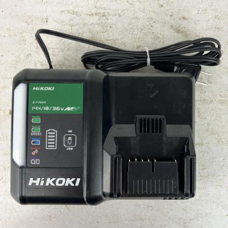 ЗЗ HiKOKI ハイコーキ 36v インパクトドライバ バッテリーx2 充電器 ケース付 WH36DC ディープオーシャンブルー