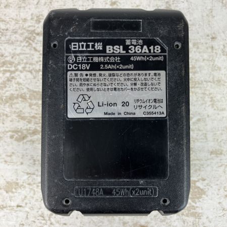 ЗЗ HiKOKI ハイコーキ 18v 13mm コードレスタッカ バッテリーx1付 ※充電器無し N18DSL グリーン