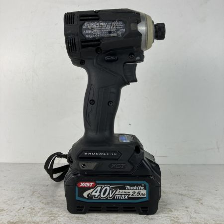 ЗЗ MAKITA マキタ 40v 充電式インパクトドライバ バッテリーx1付 ※充電器無し TD001G ブラック