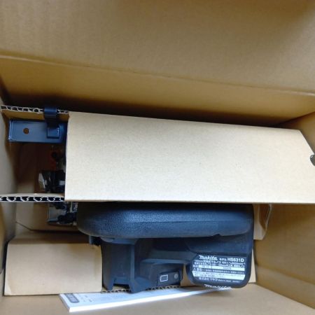 MAKITA マキタ 丸のこ HS631D ブラック 未使用品 箱付 コードレス式 165mm 18v 345029 チップソー無 HS631D ブラック