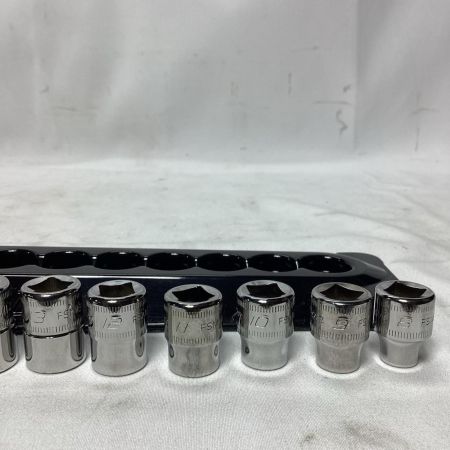 Snap-on スナップオン ソケット ケース付 8-19 使用感有 PAKTY231 シルバー