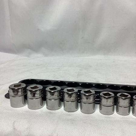 Snap-on スナップオン ソケット ケース付 8-19 使用感有 PAKTY231 シルバー