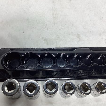 Snap-on スナップオン ソケット ケース付 8-19 使用感有 PAKTY231 シルバー
