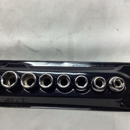 Snap-on スナップオン ソケット ケース付 8-19 使用感有 PAKTY231 シルバー