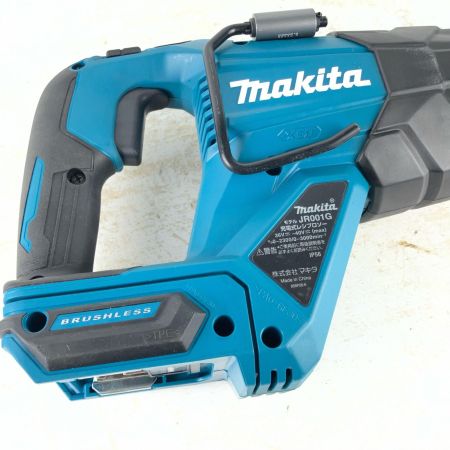 ЗЗ MAKITA マキタ レシプロソー  程度A 充電池1個付・ケース コードレス式 40v 0013244Y 美品 JR001G ブルー