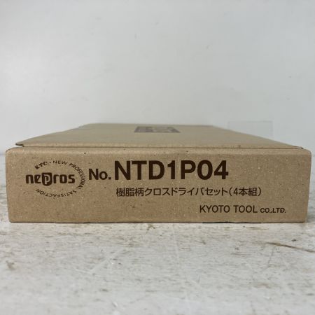 nepros ネプロス 樹脂柄クロスドライバセット[4本組] NTD1P04