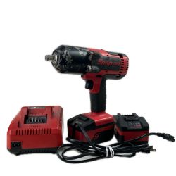 Snap-on スナップオン 12.7mm 18v 充電式インパクトレンチ バッテリー×2 充電器付 CTJ8850 レッド Cランク