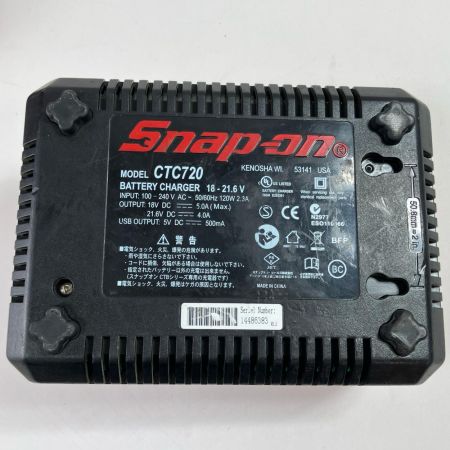Snap-on スナップオン 12.7mm 18v 充電式インパクトレンチ バッテリー×2 充電器付 CTJ8850 レッド