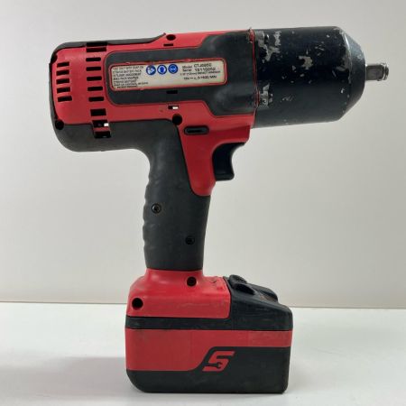 Snap-on スナップオン 12.7mm 18v 充電式インパクトレンチ バッテリー×2 充電器付 CTJ8850 レッド