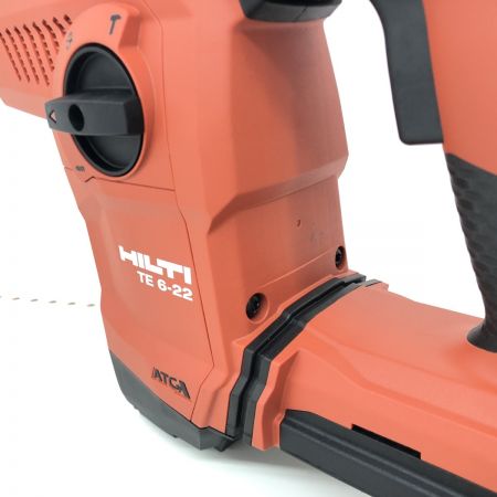ДД Hilti ヒルティ ハンマドリル　充電器・充電池2個・ケース付 未使用品(S)  TE6-22NURON レッド
