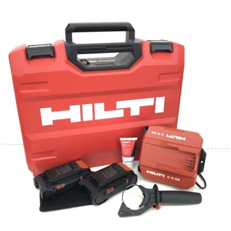 ДД Hilti ヒルティ ハンマドリル　充電器・充電池2個・ケース付 未使用品(S)  TE6-22NURON レッド