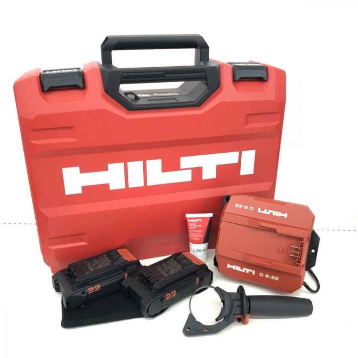 ДД Hilti ヒルティ ハンマドリル 充電器・充電池2個・ケース付 未使用品(S) TE6-22NURON  レッド｜中古｜なんでもリサイクルビッグバン