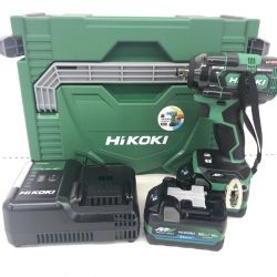 ДД HiKOKI ハイコーキ インパクトレンチ 未使用品(S) 充電器・充電池2個・ケース付 コードレス式 WR36DH Sランク