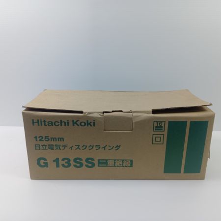 HITACHI 日立 125ｍｍ ディスクグラインダー コード式  未使用品  G13SS
