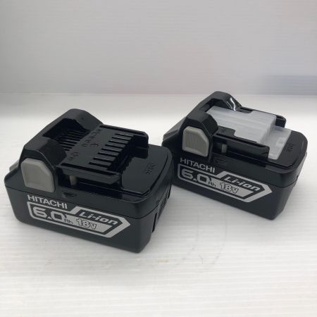 ДД HITACHI 日立 18v 充電式ドライバドリル 充電器・充電池2個(6.0Ah)・ケース付き DS18DBSL