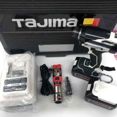 ДД TAJIMA タジマ インパクトレンチ   程度B 充電器　バッテリー２つ PT-A200SET