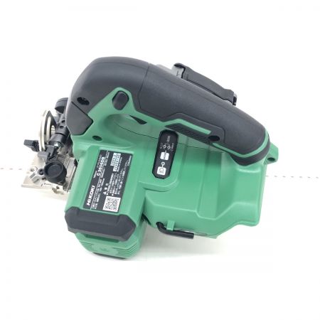 ДД HiKOKI ハイコーキ 丸のこ  黒鯱・箱・取説付 コードレス式 165mm 36v  C3606DB グリーン