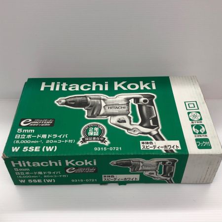 ДД HiKOKI ハイコーキ 工具 電動工具 ドライバドリル HiKOKI W5SE ホワイト 960549 W5SE ホワイト