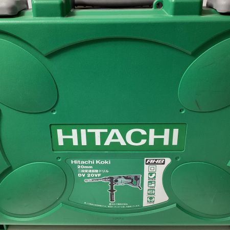 HITACHI 日立 振動ドリル HITACHI DV20VE C480002 メタリックグリーン DV20VE