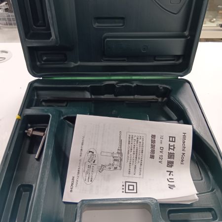 HITACHI 日立 DV12V グリーン 電動工具 振動ドリル　程度A C760072
