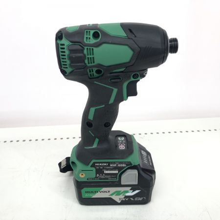 ДД HiKOKI ハイコーキ  インパクトドライバ未使用品(S) 充電器・充電池2個・ケース付 コードレス式 18v WHP18DBL