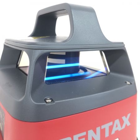 ДД PENTAX ペンタックス レーザーレベラー 受光機・ケース付 877020 PLP-60A レッド