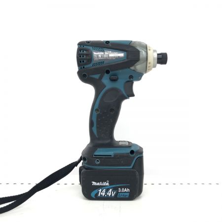 ДД MAKITA マキタ  インパクトドライバ 充電器・充電池2個・ケース付 コードレス式 14.4v 145876 TD133D グリーン