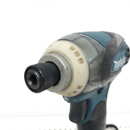 ДД MAKITA マキタ  インパクトドライバ 充電器・充電池2個・ケース付 コードレス式 14.4v 145876 TD133D グリーン