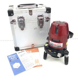 TAJIMA タジマ レーザー機器 レーザー墨出し器 ケース付 コードレス式 受光機無し ZERON-KJY レッド Bランク