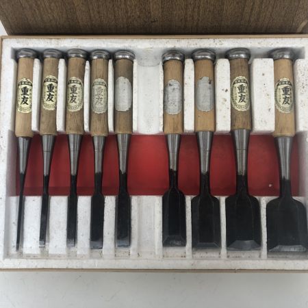 ДД 重友 ノミ　 9本セット（１本欠品）