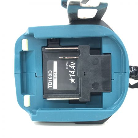 ДД MAKITA マキタ インパクトドライバ 充電器・充電池2個・ケース付 コードレス式 14.4v TD162D グリーン