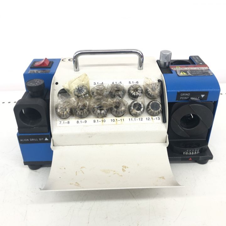 Φ13～32 ドリル研磨機 （飯田鉄工所 ドリル研削盤 100V改造機 YG-32 