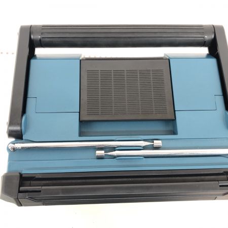 ДД MAKITA マキタ 充電式ラジオ付テレビ 程度A アダプター・アンテナケーブル・箱付 コードレス式 12v 2020年製 TV100 ブルー