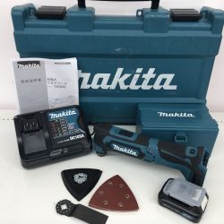 ДД MAKITA マキタ マルチツール　　充電器・充電池1個付 コードレス式 10.8v  TM30D ブルー Bランク