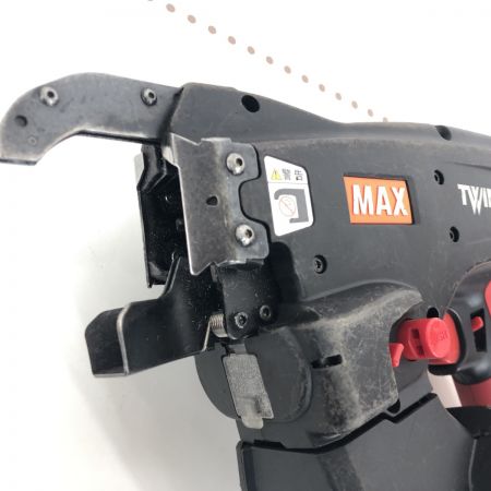 ДД MAX マックス  リバータイヤ 程度B 充電器・充電池2個・ケース付 14.4v RB-440T-B2CA/1440A ブラック×レッド