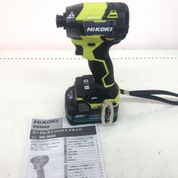 ДД HiKOKI ハイコーキ インパクトドライバ 　未使用充電池1個付 コードレス式 36v J4408945 WH36DD イエロー Sランク
