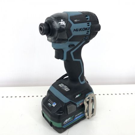 ДД HiKOKI ハイコーキ インパクトドライバ 程度B 充電器・充電池2個・ケース付 コードレス式 36v  WH36DC セームブルー