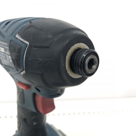 ДД BOSCH ボッシュ インパクトドライバ 充電器・充電池2個・ケース付 14.4v  GDR14.4v-LIN ネイビー