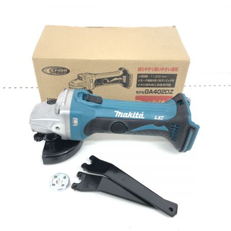 ДД MAKITA マキタ ディスクグラインダー  未使用品(S) 箱付 コードレス式 100mm 18v GA402D ブルー
