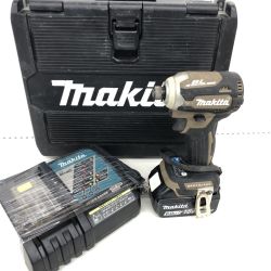 ДД MAKITA マキタ インパクトドライバ  充電器・充電池1個・ケース付 コードレス式 18v TD171D Cランク