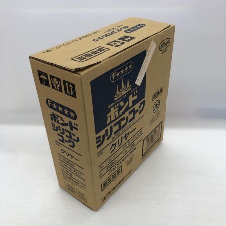 コニシ ボンドシリコンコーク クリヤー 330ml 10本入り