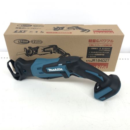 ДД MAKITA マキタ レシプロソー 未使用品(S)コードレス式 18v JR184DZT ブルー