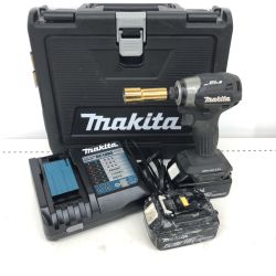 ДД MAKITA マキタ インパクトドライバ 程度B 充電器・充電池2個・ケース付 コードレス式 18v  TD173DRGXB Bランク