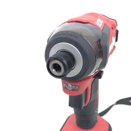 ДД UBERMANN インパクトドライバ   程度A 充電器・充電池2個・ケース付 コードレス式 18v  UB18VIDBLBFS レッド