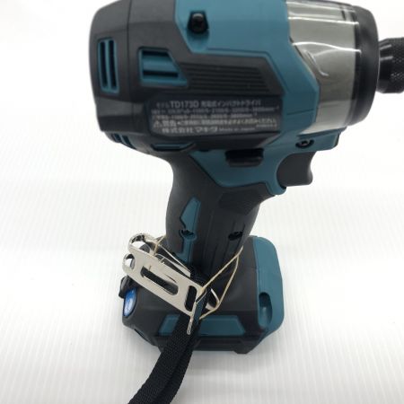 ДД MAKITA マキタ インパクトドライバ  ブルー 未使用品(S) 本体のみ コードレス式 18v TD173D ブルー