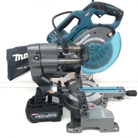 ДД MAKITA マキタ  スライド丸のこ 充電池1個付 コードレス式 40v  LS001G ブルー
