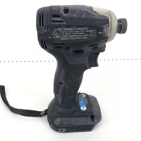 ДД MAKITA マキタ インパクトドライバ 程度C 本体のみ コードレス式 18v  TD172D オーセンティックパープル