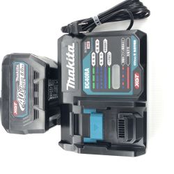 ДД MAKITA マキタ  充電器 未使用品(S)  BL4080F付き(充電回数３回美品) DC40RA Sランク